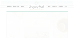 Desktop Screenshot of designingfresh.com