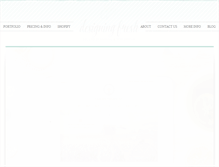 Tablet Screenshot of designingfresh.com